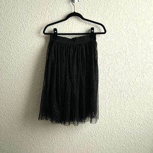Tulle Midi Skirt